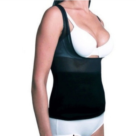 2 Pack Kymaro Tummy Control Body Shaper Black Slimming Tank Tops Compression - Picture 10 of 12